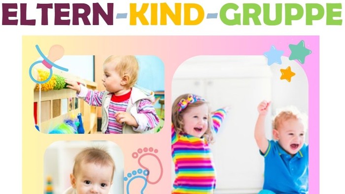 Bild zeigt glückliche Kinder beim Spielen mit bunten Spielzeugen