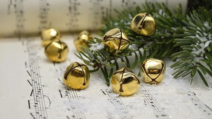 Jingle Bells, Glocken, Noten