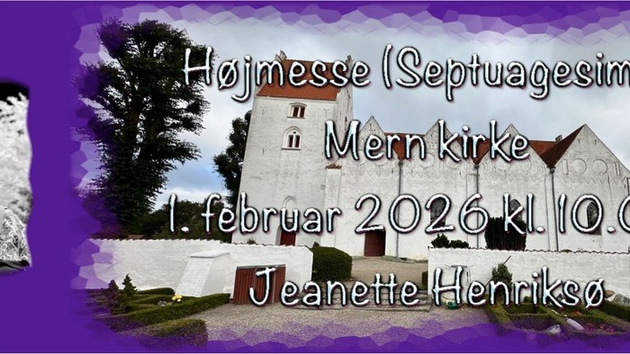 Invitationsbanner til kirkearrangementet 