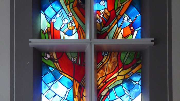 Stockhausen Altarfenster der Fa. Klonk