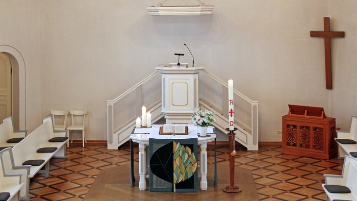 Altarbereich der Stadtkirche