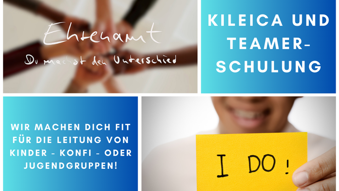 Das Bild zeigt verschiedene Aspekte der Erziehung und Teamer-Schulung mit Kindern und Jugendlichen.