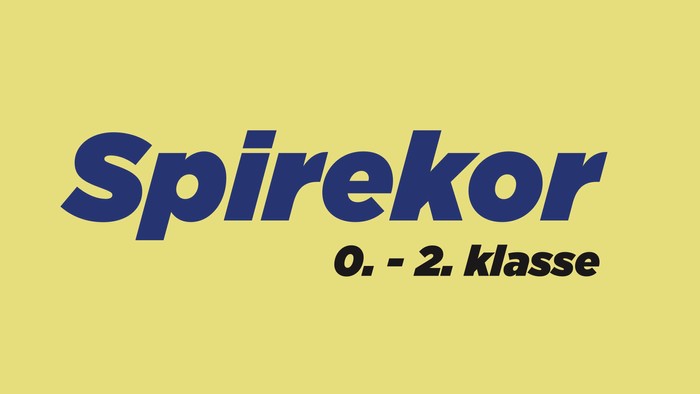 Sprogbogklassen Spirekor for 0.-2. klasse