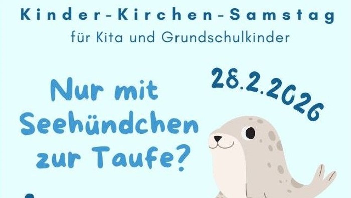 Flyer für KinderKirchenSamstag