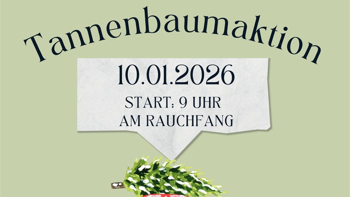 Tannenbaumaktion am 10.01.2026