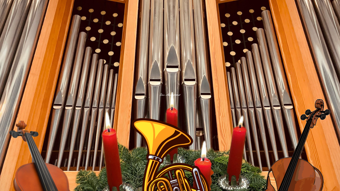 Weinhachtskonzert mit Violine, Cello, Horn, Orgel und Klavier