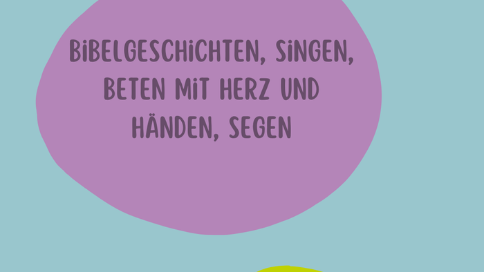 Gottesdienst für Groß und Klein, Bibelgeschichten, Singen, Beten mit Herz und Händen – **2. Sonntag im Mai um 11 Uhr**.