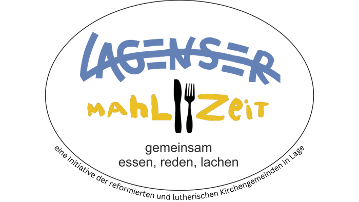 Das Bild zeigt ein ovales Logo mit der Aufschrift 
