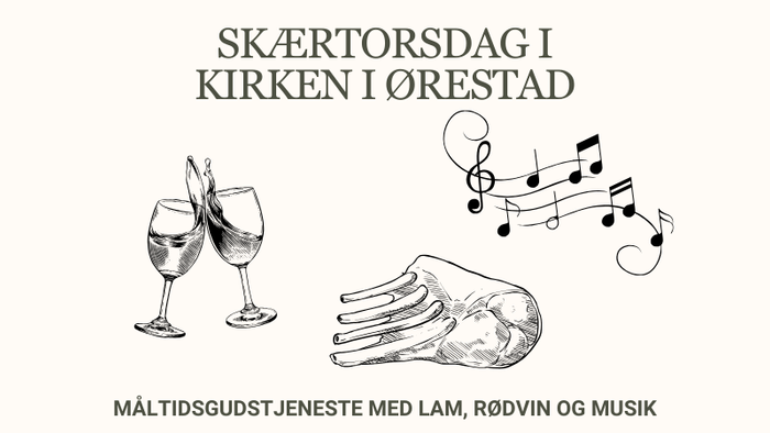 Skærtorsdag i Kirken i Ørestad med vin, musikk og festlighed