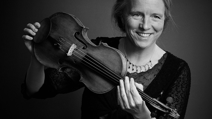 Violinist Clara Richter-Bæk fra Randers Symfoniorkester