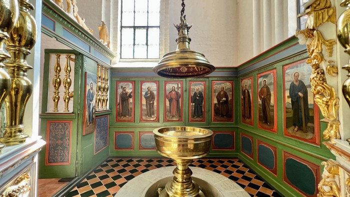 Det unikke dåbskapel i Sankt Olai Kirke