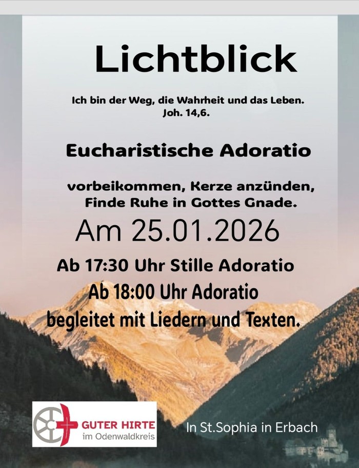 Adoratio am 25. Januar