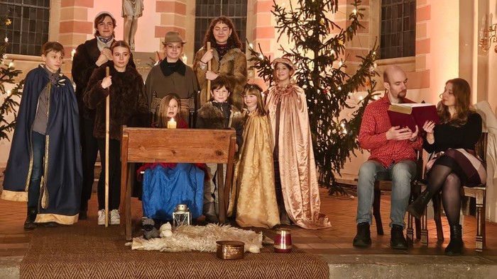 Krippenspiel 2024 in Döhlen