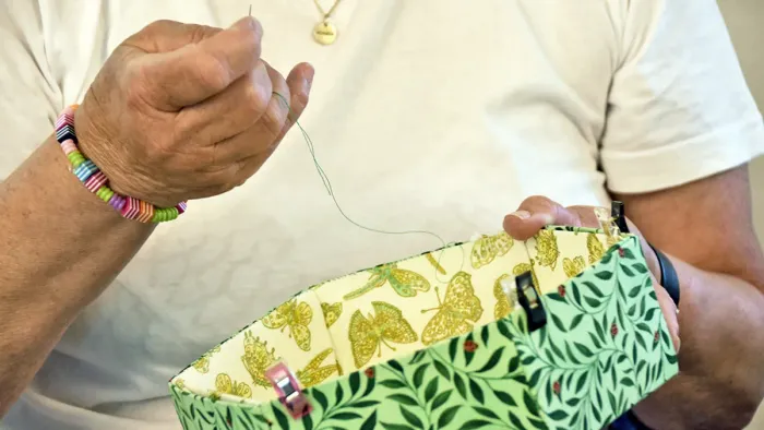 Sy- og strikkecafé – der syes patchwork