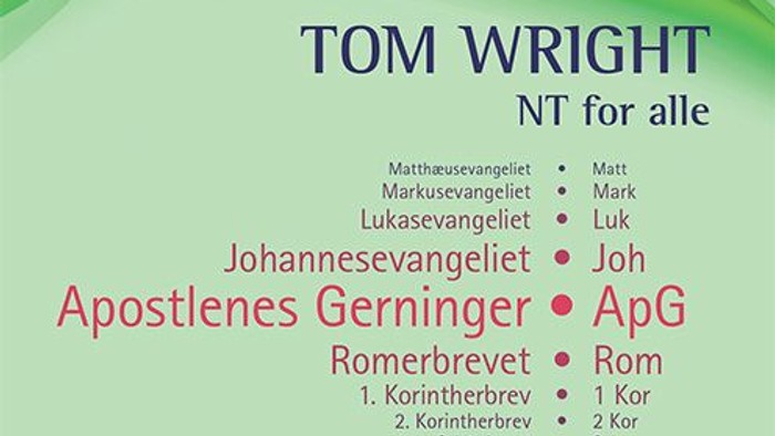 Bogomslag på Apostlenes Gerninger af Tom Wrights