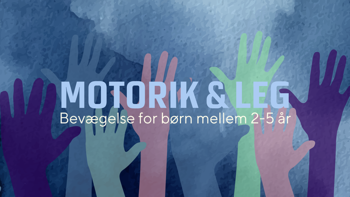 Børn i alderen 2-5 år hyberner med Motorik & Leg