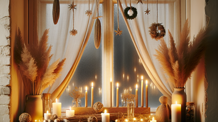 Plakat zur Aktion Adventsfenster in Hochfeld-Neudorf: Einladung, vom 1.–24. Dezember abends um 18 Uhr gestaltete Fenster mit Licht, Deko, Musik oder Geschichten zu öffnen. Anmeldung per E-Mail oder Telefon.