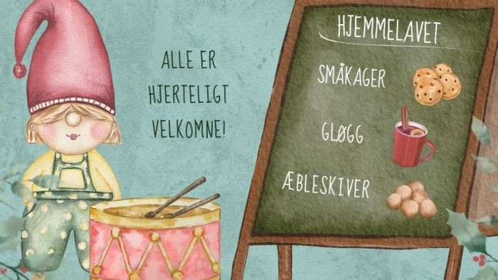 Julemarked i sognegården alle er velkomne