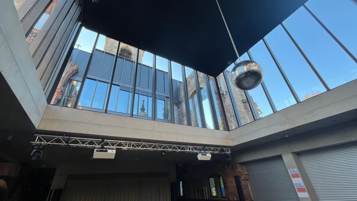 Innenansicht der Jugenzentrum Jugendkirche