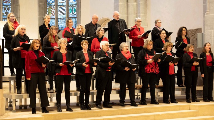 Chorgesang in der Kirche