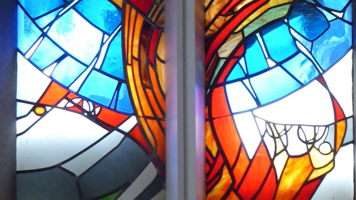 Stockhausen Altarfenster der Fa. Klonk