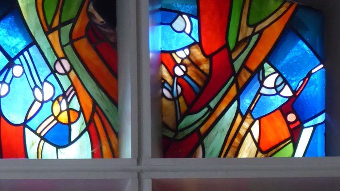 Stockhausen Altarfenster der Fa. Klonk