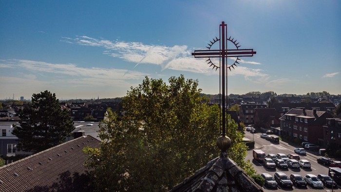 Kreuz der Kirche Fuhlenbrock