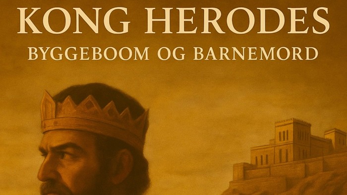 Dække for en forelæsning om Kong Herodes, en brutal og snu hersker, der byggede den verden, Jesus kendte.