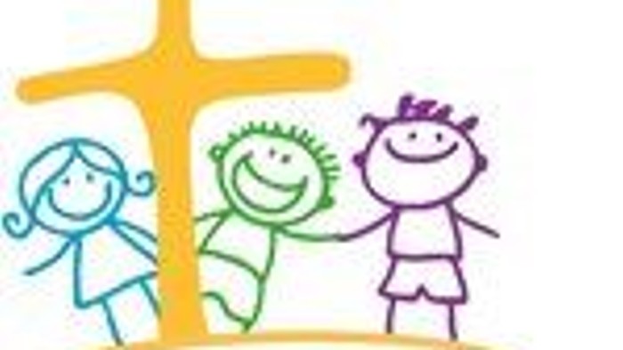 Das Bild zeigt ein Logo für eine katholischen Kindergottesdienst.