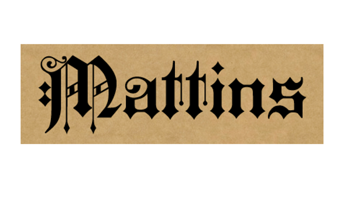 Black lettering spelling 