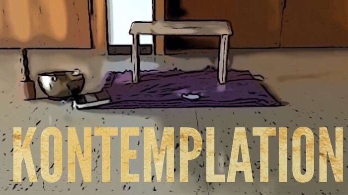 Flyer Kontemplation an jedem letzten Freitag des Monats