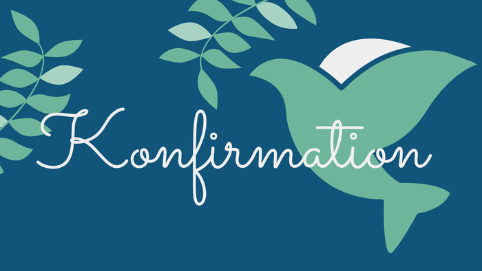 Das Bild zeigt ein grünes Tauben-Symbol mit dem Wort 