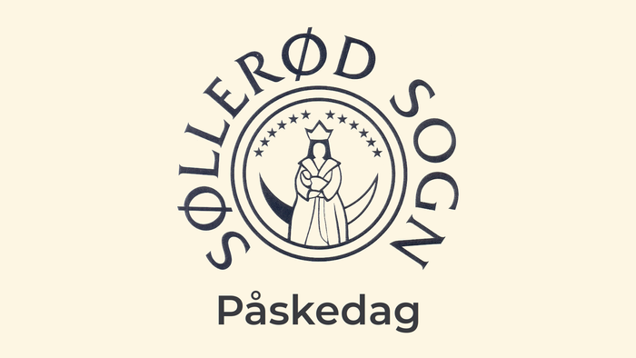 Søllerød Sogn Paskedag logo med dronning og stjerner