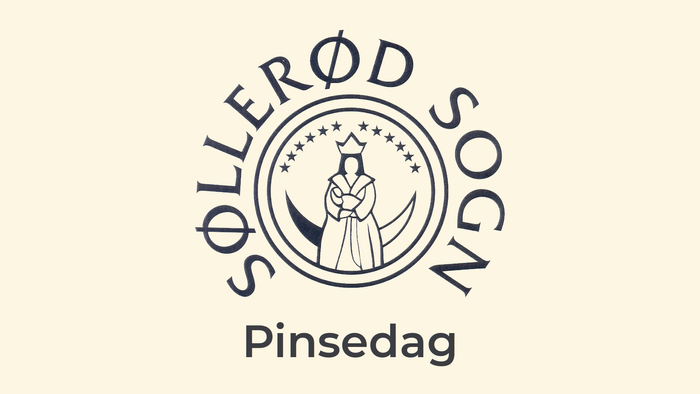 Søllerød Sogn Pinsedag logo med dronning og stjerner