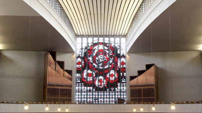 Rosenfenster Sankt Bonifatius Kassel