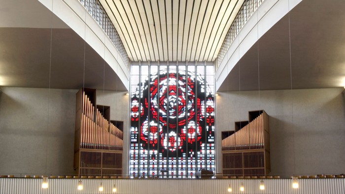 Rosenfenster Sankt Bonifatius Kassel