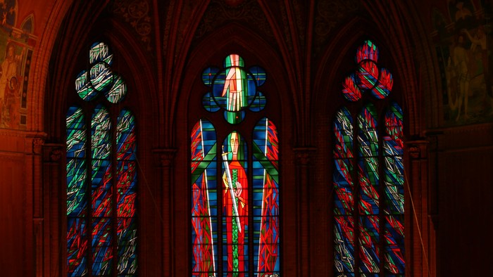 Fenster der Apostel-Paulus-Kirche