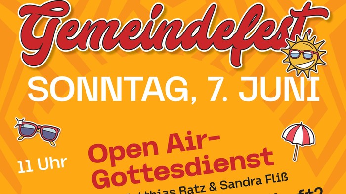 Gemeindefest 7. Juni 2026