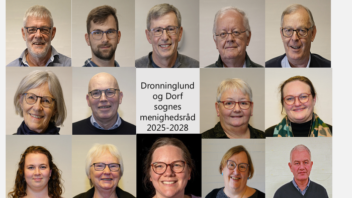 Drommekøb og Dærf sognes menighedsråd 2025-2028