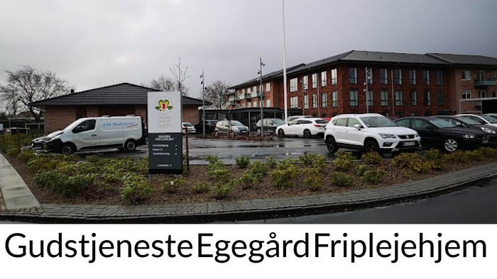 Parkering ved Gudstjeneste Egegaard Friplejehjem