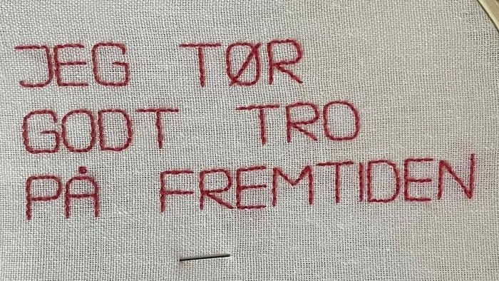 Jeg tør godt tro på fremtiden