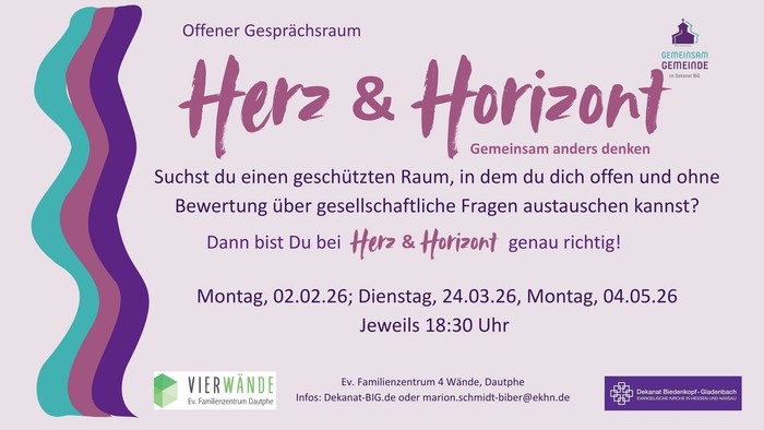 Plakat zur Veranstaltung **