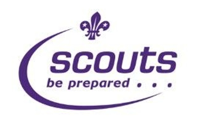 The image features the Scouts logo with the motto 