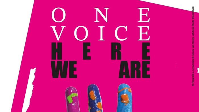 Konzertplakat von OneVoice - Here we are