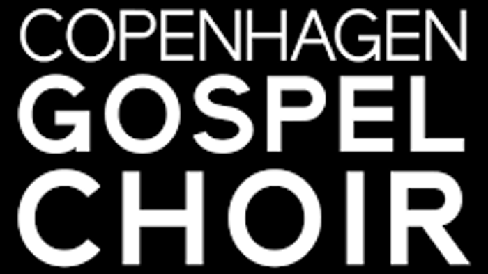Copenhagen Gospel Choir logo i sort og hvid.