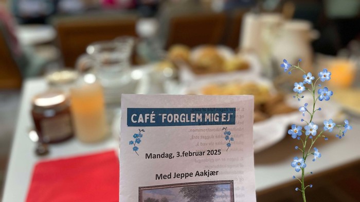 Invitationskort til arrangementet