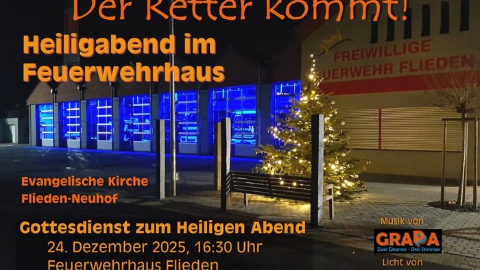 Weihnachtsveranstaltung im Feuerwehrhaus, 24. Dezember 2025, 16:30 Uhr