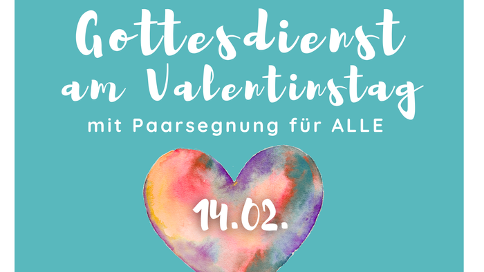 Valentinstags-Event-Plakat mit Datum, Uhrzeit und Ort