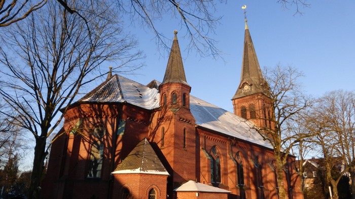 Ummelner Kirche im Winter