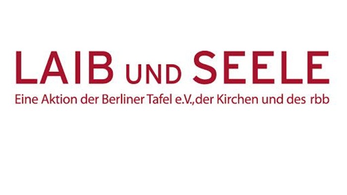 Das Bild zeigt den Titel einer Aktion der Berliner Tafel e.V.